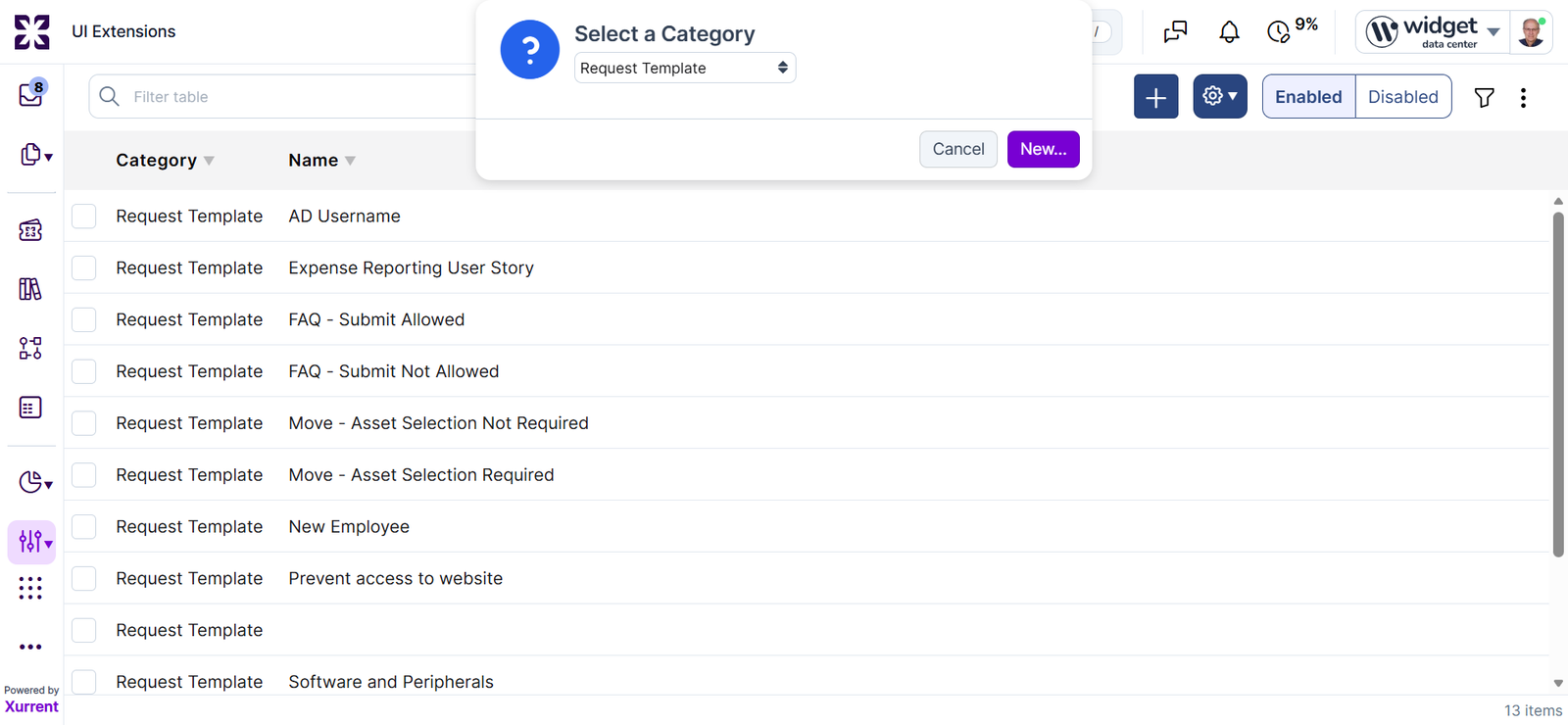 Xurrent KB screenshot