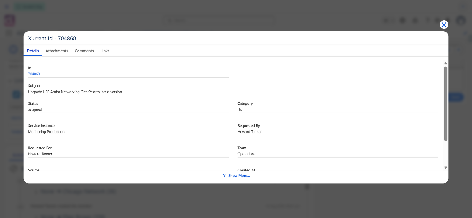 Xurrent KB screenshot