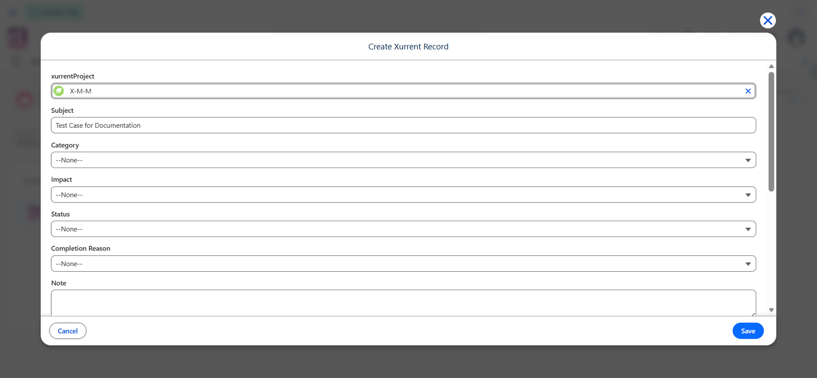 Xurrent KB screenshot