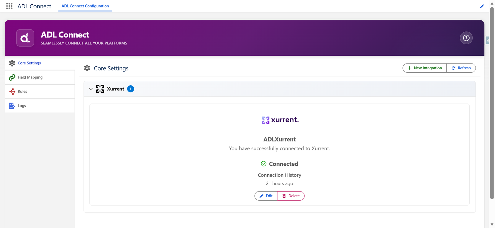 Xurrent KB screenshot