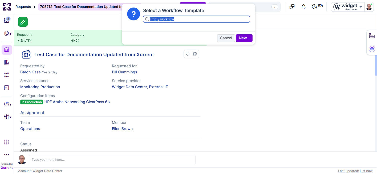 Xurrent KB screenshot