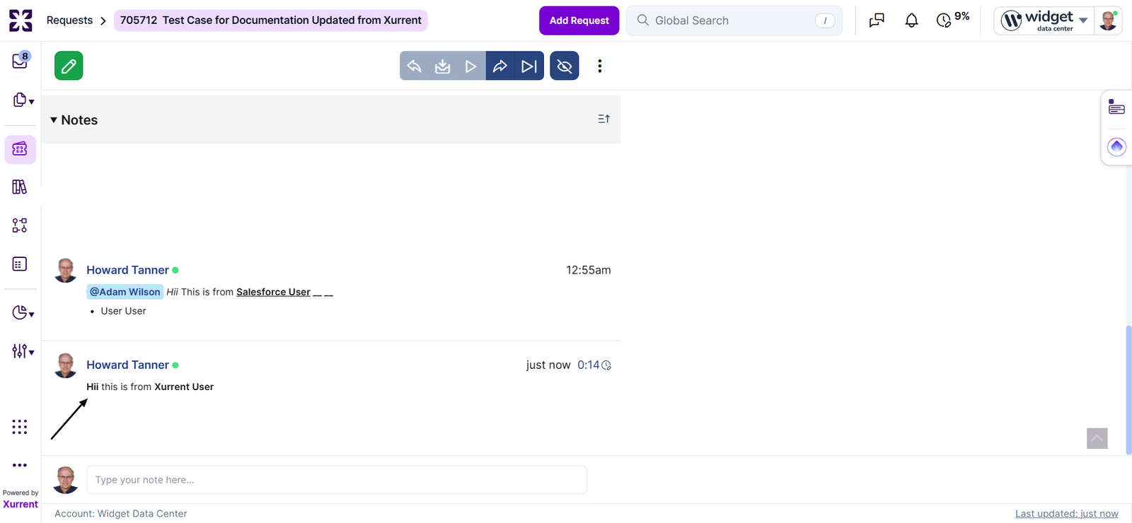 Xurrent KB screenshot