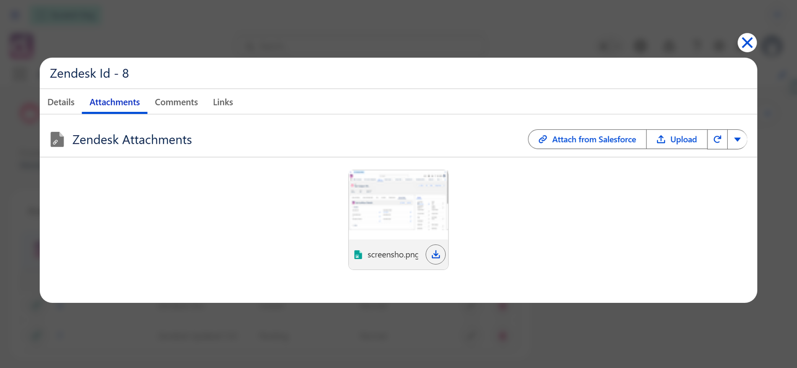 Zendesk KB screenshot