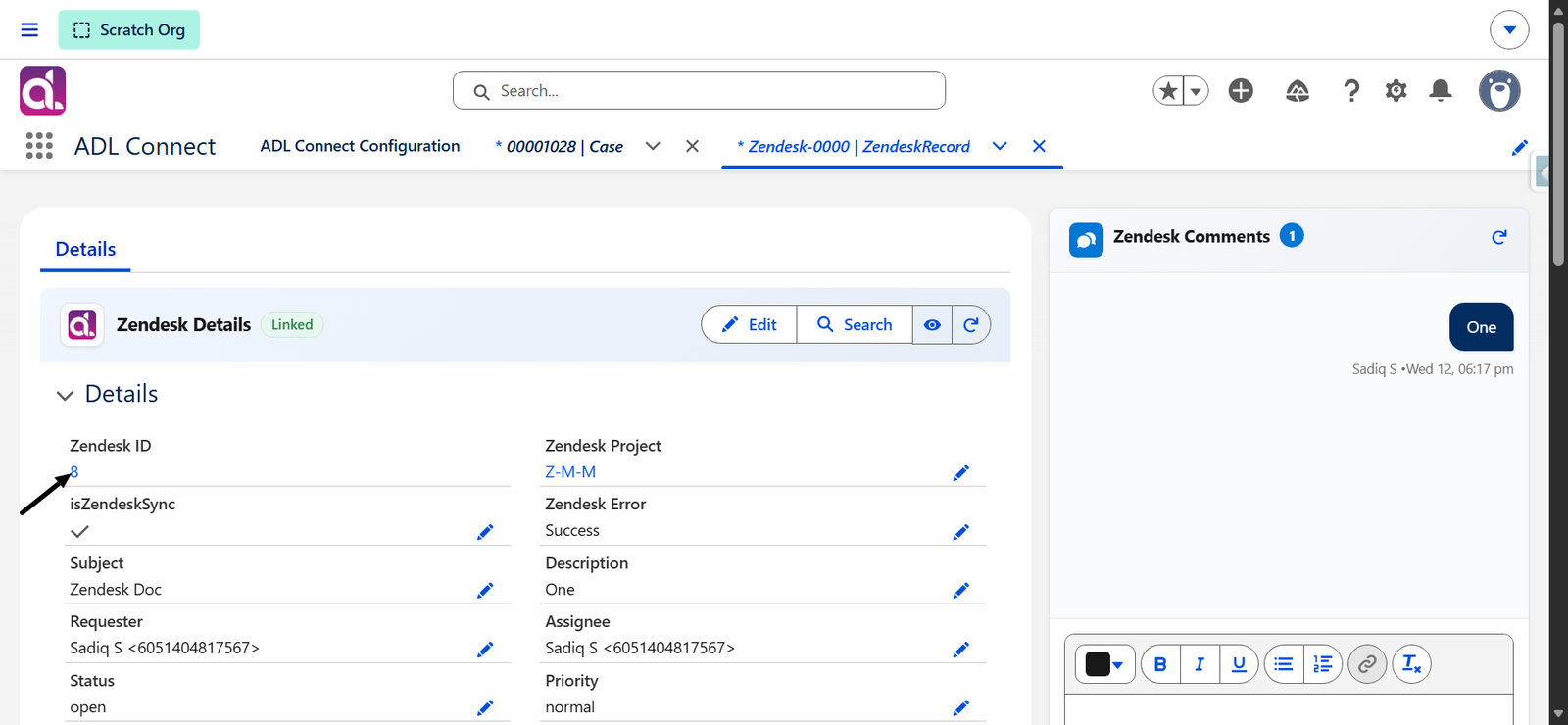 Zendesk KB screenshot