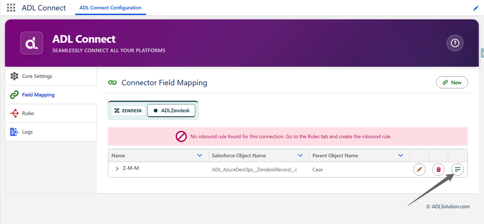 Zendesk KB screenshot