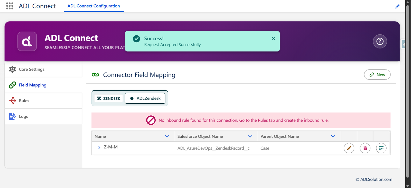 Zendesk KB screenshot
