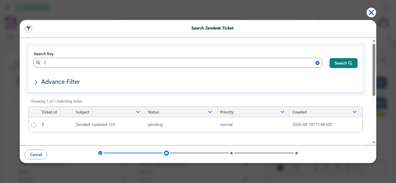Zendesk KB screenshot