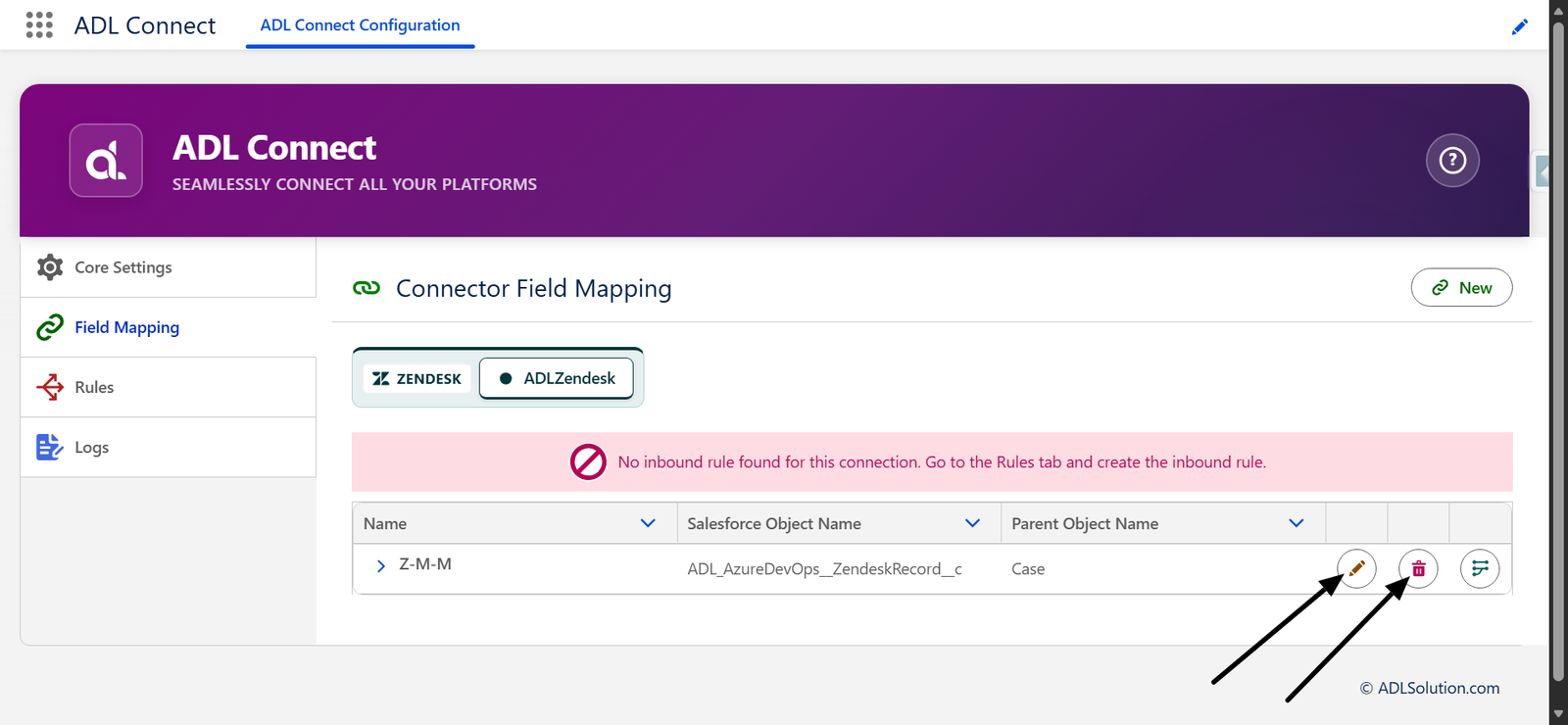 Zendesk KB screenshot