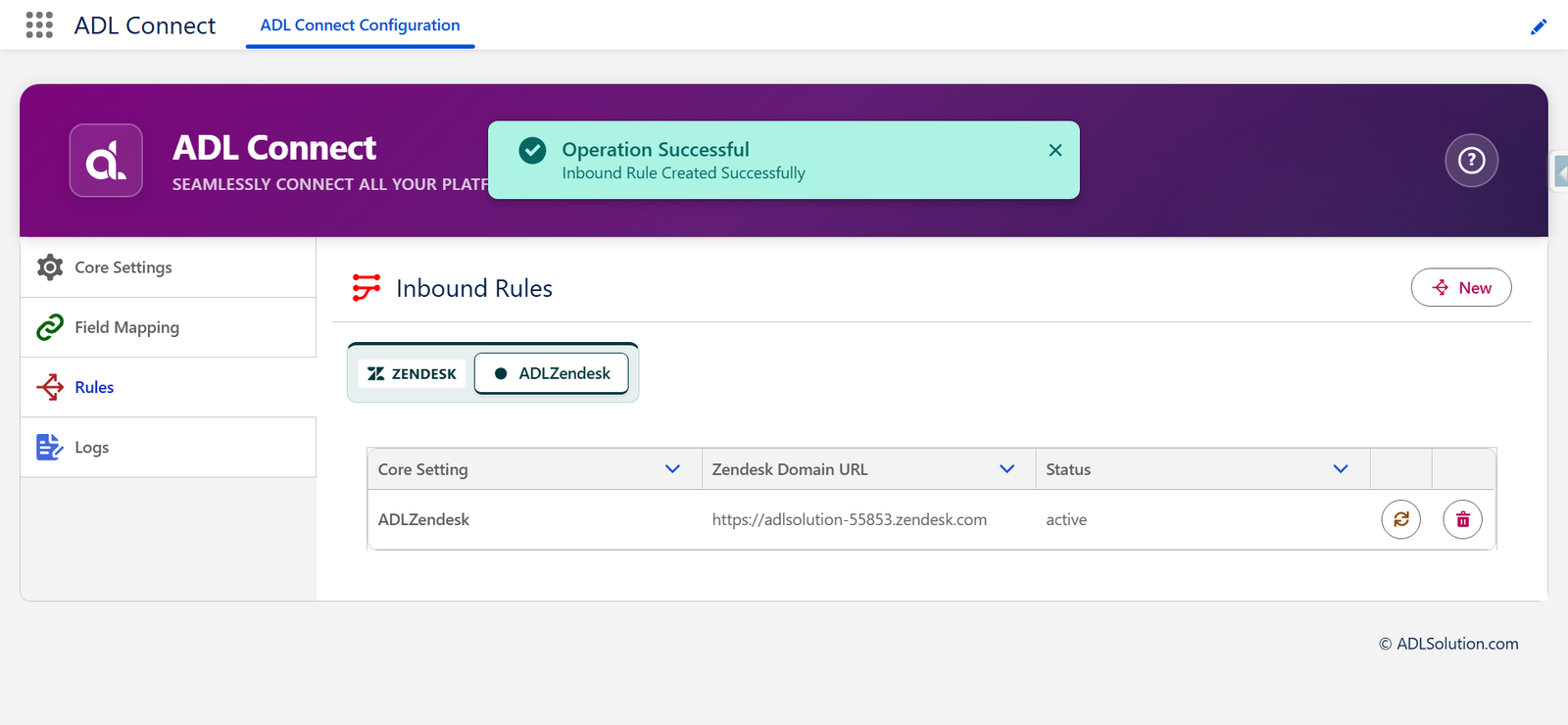 Zendesk KB screenshot